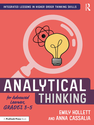 cover image of Analytical Thinking for Advanced Learners, Grades 3–5
